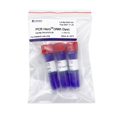 Efisiensi Tinggi PCR Premix System PCR Hero Dengan Dye Kit Ultra Cepat 2 X PCR Premix System 5 Ml