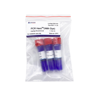 Efisiensi Tinggi PCR Premix System PCR Hero Dengan Dye Kit Ultra Cepat 2 X PCR Premix System 5 Ml