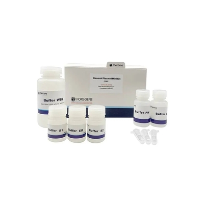 Kit Isolasi DNA Mini Plasmid Umum Reagen Lab Tanpa Kontaminasi RNase