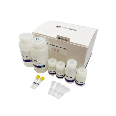 Laboratorium Pemurnian DNA Genomic Reagen Darah DNA Mini Kit Kit Isolasi DNA