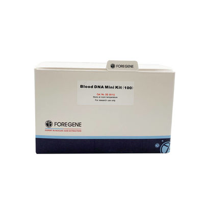 Laboratorium Pemurnian DNA Genomic Reagen Darah DNA Mini Kit Kit Isolasi DNA