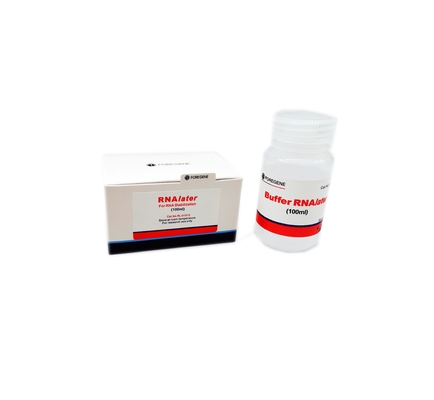 50ml 100ml 100ml×4 RNA Isolation Kits Solusi Perlindungan RNAlater Untuk Sampel Jaringan