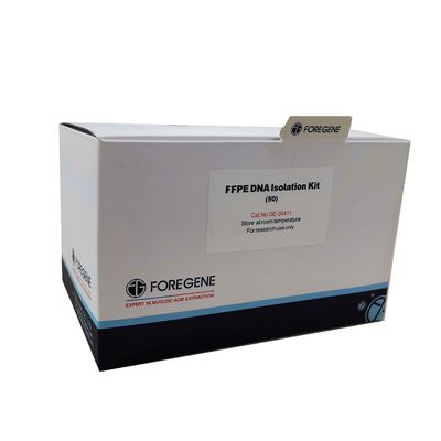 Kit Isolasi DNA FFPE Reagen Biologi Molekuler Cepat Aman Untuk Pemurnian DNA Genom