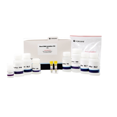 Kit Isolasi DNA Pemurnian Asam Nukleat Kotoran Tanpa Kontaminasi RNase