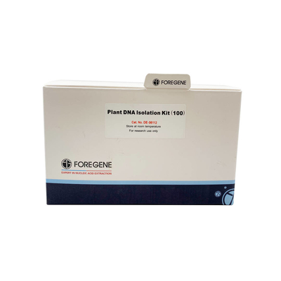 Kit Isolasi DNA Tanaman Reagen Lab Biologi Molekuler Tanpa Kontaminasi RNase