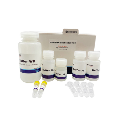 Kit Isolasi DNA Tanaman Reagen Lab Biologi Molekuler Tanpa Kontaminasi RNase
