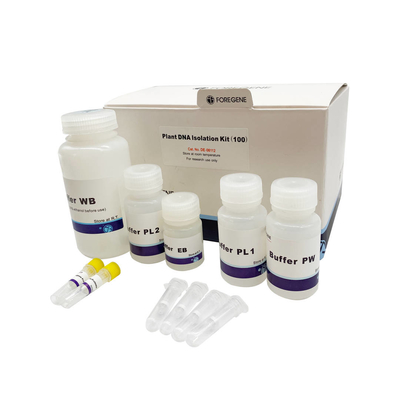 Kit Isolasi DNA Tanaman Reagen Lab Biologi Molekuler Tanpa Kontaminasi RNase