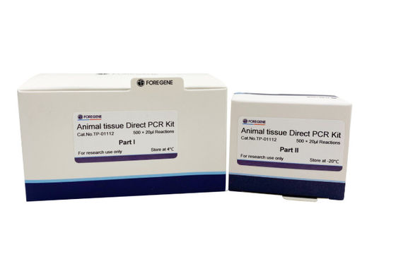reagen lab Kit PCR Jaringan Hewan Langsung melakukan PCR langsung dari jaringan hewan tanpa pemurnian DNA sebelumnya