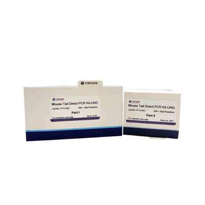 Biologi molekuler mengoptimalkan sistem PCR Mouse Tail Direct PCR Kits-UNG untuk PCR langsung tikus menggunakan jaringan tikus