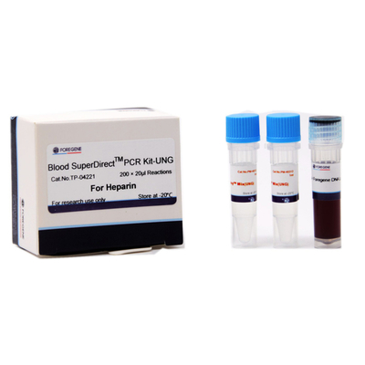Darah SuperDirectTM PCR Kit (UNG)-Heparin DNA Polymerase pcr kit produk pcr