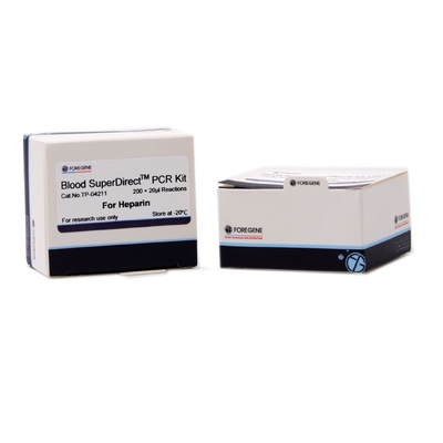 Kemampuan Amplifikasi Yang Kuat Sistem PCR Kit PCR Darah Langsung Dengan Heparin Tanpa Pretreatment