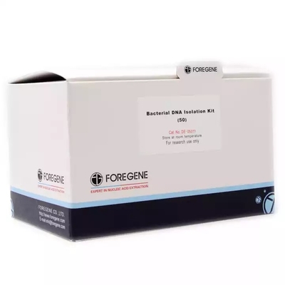 Kit Isolasi DNA Bakteri Laboratorium Kit Pemurnian Ekstraksi DNA Bakteri