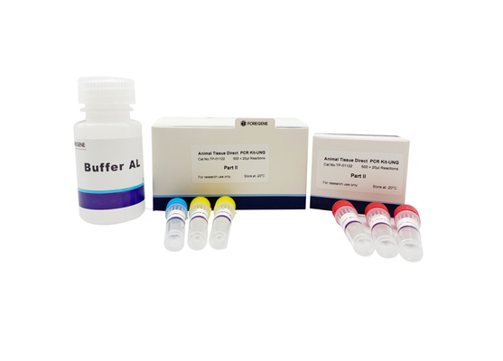 Kit PCR Langsung Jaringan Hewan Reagen Lab Melakukan PCR Langsung Dari Jaringan Hewan