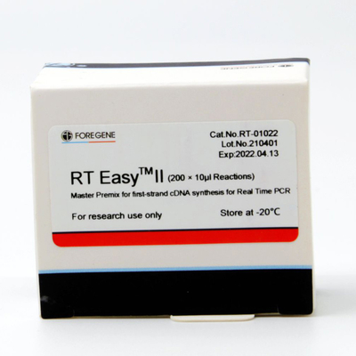 Foregene RT EasyTM II Master Premix Untuk Sintesis CDNA Untai Pertama Untuk PCR Waktu Nyata