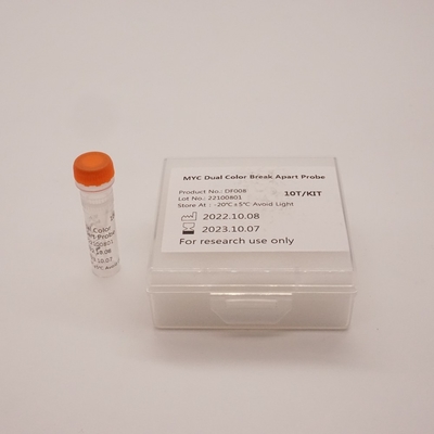 MYC Dual Color Break Apart Fish Probe Reagent Untuk Gen MYC Manusia