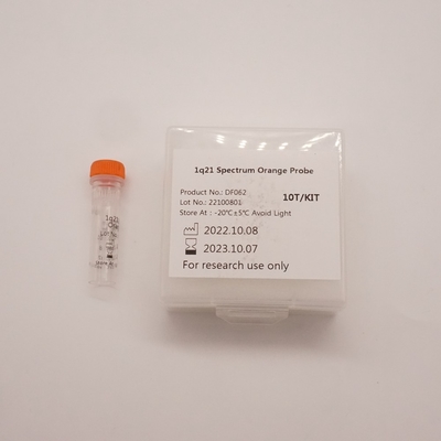 1q21 Spectrum Orange Probe Fish Probe Kit Mendeteksi Kelainan Gen 1q21 Manusia