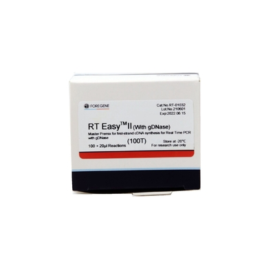 Kit Sintesis CDNA Untai Pertama Sensitif Tinggi Cepat Sistem 20ul RT-01011