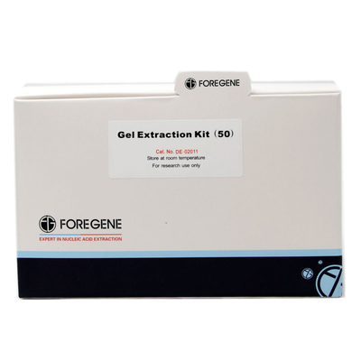 Kit Ekstraksi Gel DNA Foregene Pemulihan Tinggi Untuk Reagen Penggunaan Lab