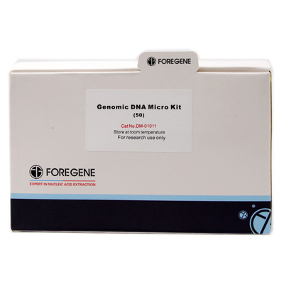 Tidak Ada Ekstraksi RNase Kit Isolasi DNA Genomik DM-01011 DM-01012