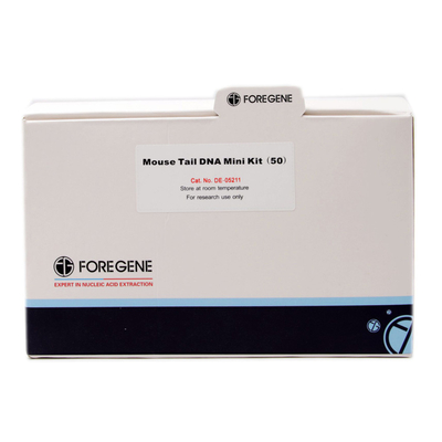 Kit Ekstraksi DNA Ekor Tikus Genomic Cepat Isolasi 1.25ml X2