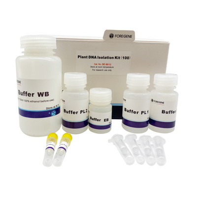 OEM ODM Plant Genomic DNA Isolation Extraction Kit Untuk Penggunaan Laboratorium Tanaman Universitas