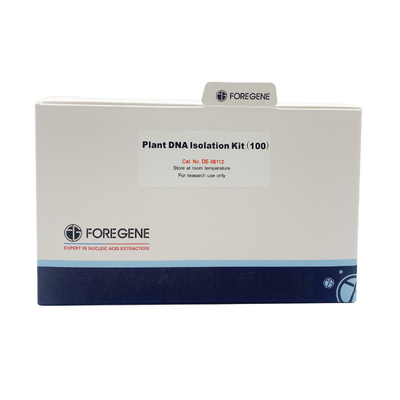 OEM ODM Plant Genomic DNA Isolation Extraction Kit Untuk Penggunaan Laboratorium Tanaman Universitas