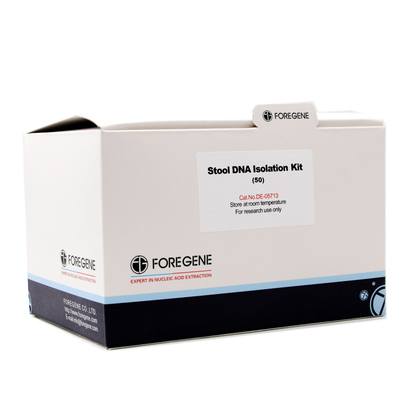 200mg Kit Isolasi DNA Tinja Lab Cepat Tanpa Kontaminasi RNase