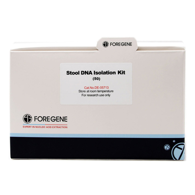 200mg Kit Isolasi DNA Tinja Lab Cepat Tanpa Kontaminasi RNase