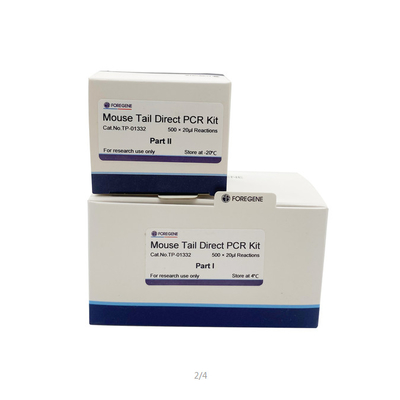 Kit PCR Langsung Ekor Tikus Satu Langkah 200 X20μL Rxns 2000 X20μL Rxns