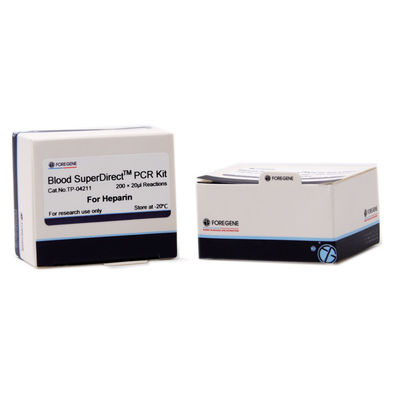EDTA Blood Direct PCR Kits Heparin Anti Coagulated Whole Blood