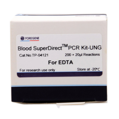 Kit PCR Darah Super Langsung UNG Menggunakan Antikoagulasi Darah Utuh Dengan EDTA 50T
