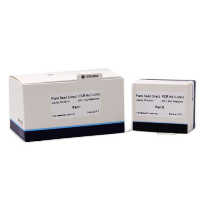 Kit PCR Langsung Benih Polisakarida Rendah Polisakarida 50T Tanpa Pemurnian DNA Sebelumnya