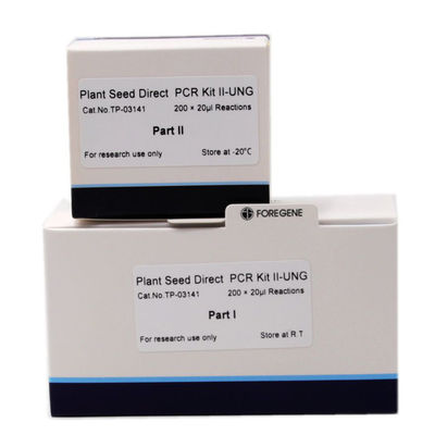 Kit PCR Langsung Benih Polisakarida Rendah Polisakarida 50T Tanpa Pemurnian DNA Sebelumnya