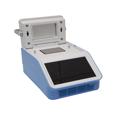 Instrumen Laboratorium 10,1 Inch LED Thermocycler PCR Machines 96 × 0.2ml