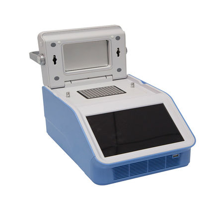 Mesin PCR LED 10,1 Inch 96 × 0.2ml Gradien Thermocycler