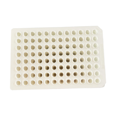 Bahan Habis Pakai Laboratorium Sekali Pakai 0,1 Ml Tanpa Rok 96 Pelat PCR Sumur