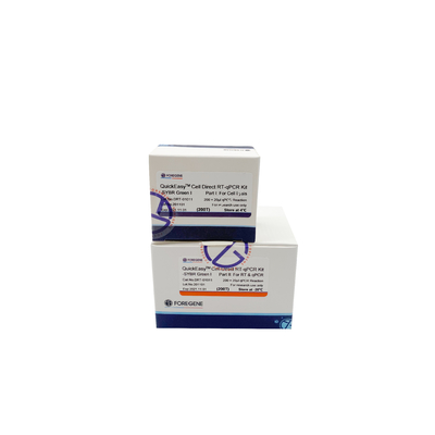 7 menit mendapatkan template RNA Kit RT-QPCR Sel Langsung SYBR GREEN I dan metode Taqman cepat efisiensi tinggi