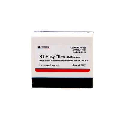 Kit Transkripsi Terbalik Reagen Lab RT EASY II Untuk Menghasilkan Bahan CDNA Untai Pertama dan peralatan reagen lab