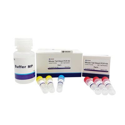 Kit PCR Langsung Ekor Tikus Kemurnian Kit PCR Hasil Ekstraksi DNA Tinggi tanpa Pemurnian DNA pemurnian kolom spin
