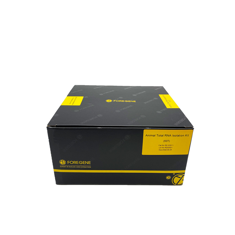Spin Column Total RNA Isolation Kits Ekstraksi RNA Finish Efektif Tinggi Dari Jaringan Hewan