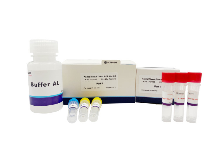 reagen lab Kit PCR Jaringan Hewan Langsung melakukan PCR langsung dari jaringan hewan tanpa pemurnian DNA sebelumnya