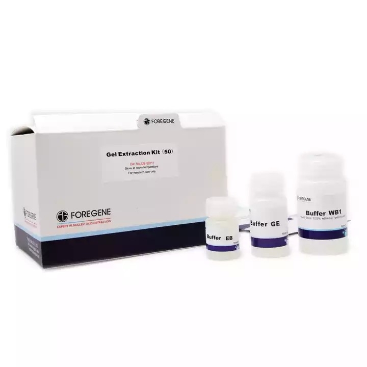Efisiensi pemulihan tinggi Kit Isolasi Gel DNA untuk fragmen DNA dari gel agarosa