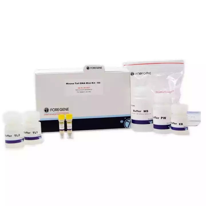 Kit Isolasi Mini DNA Ekor Tikus Mengekstrak DNA Genomik Dari Ekor Tikus Dalam 1 Jam