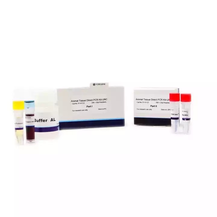 Reagen Bio Molekuler Satu Langkah Kit Pcr Langsung Kit PCR Jaringan Hewan dengan UNG
