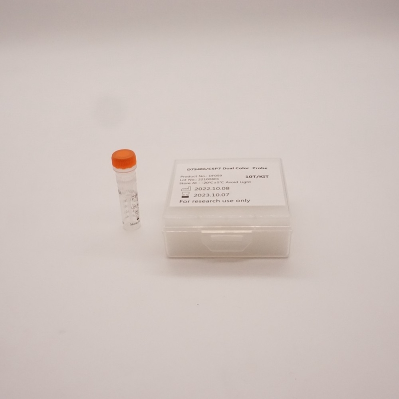 D7S486/CSP7 Kit Probe Ikan Warna Ganda Untuk Sampel Sitologis