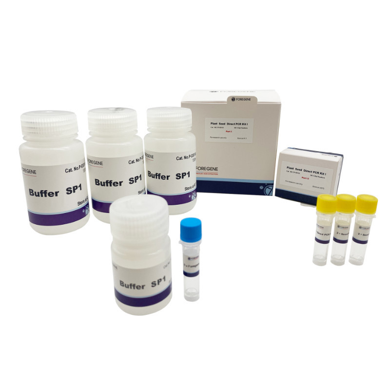 Kit PCR Langsung Benih Tanaman ISO CE 2000 × 20ul Rxns Tidak Perlu Ekstraksi RNA
