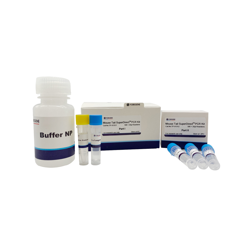 Buffer NP Super Direct PCR Kit Kit Langsung Mouse Tail PCR-UNG TP-01311 TP-01313