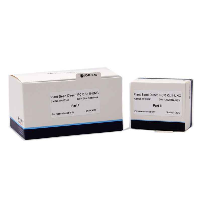 Kit PCR Langsung Benih Polisakarida Rendah Polisakarida 50T Tanpa Pemurnian DNA Sebelumnya