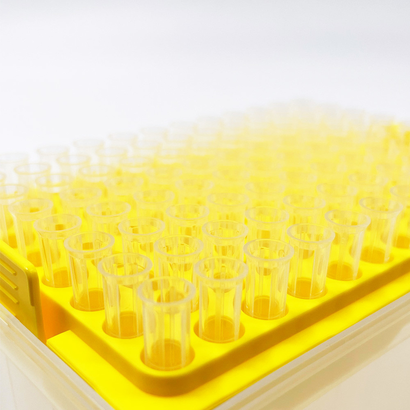 300 UL Tip Pipet Universal 4800pcs Paket Laboratorium Tip Pipet Pp Sekali Pakai