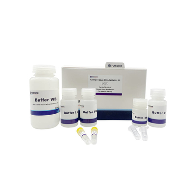 Kit Pemurnian Asam Nukleat Lab Kit Isolasi DNA Untuk Jaringan Hewan